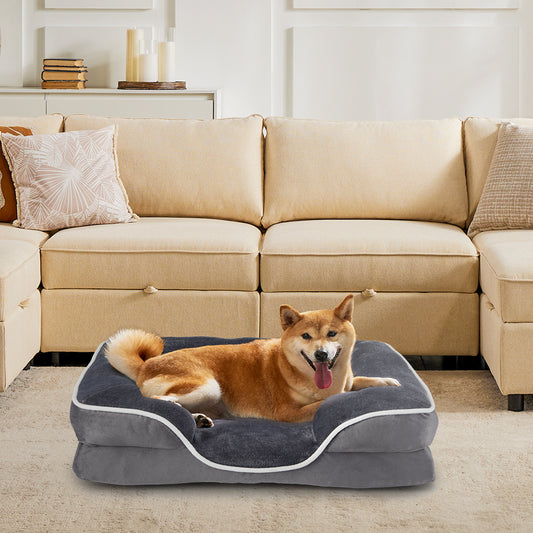 Pawsy Calming Orthopedic Dog Bed
