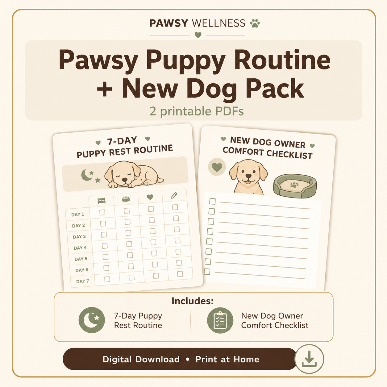 Puppy Routine + New Dog Pack
