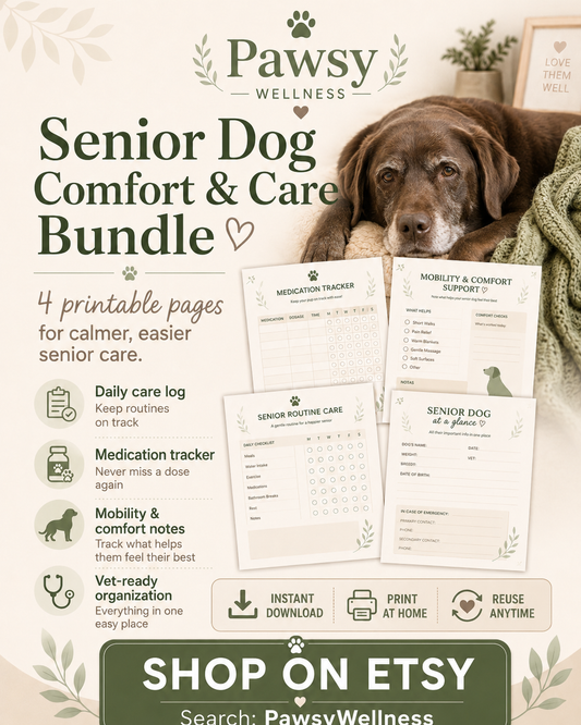 Senior Dog Comfort & Care Bundle