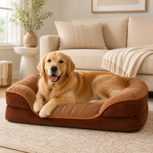 Pawsy Calming Orthopedic Dog Bed