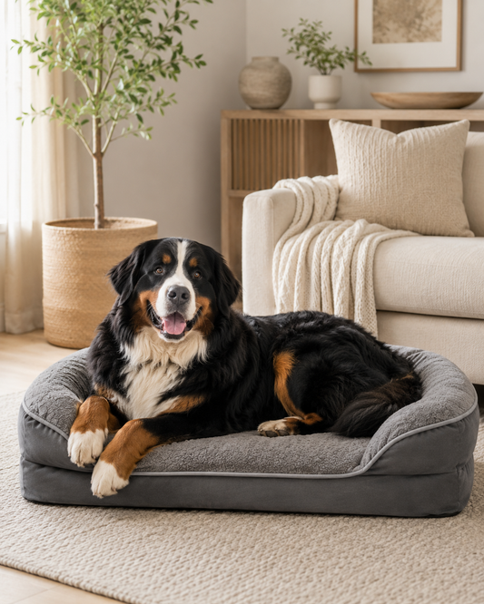 Pawsy Calming Orthopedic Dog Bed