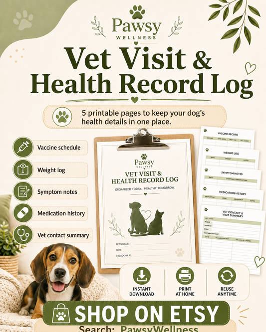 Vet Visit & Health Record Log